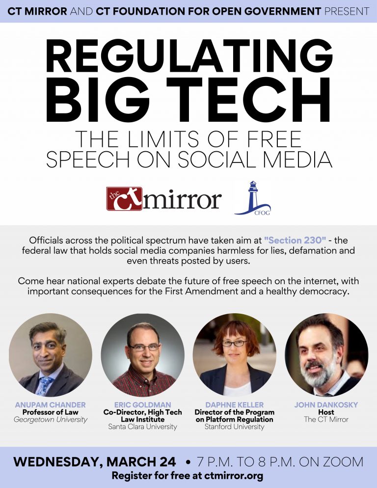 Regulating Big Tech The Limits Of Free Speech On Social Media
